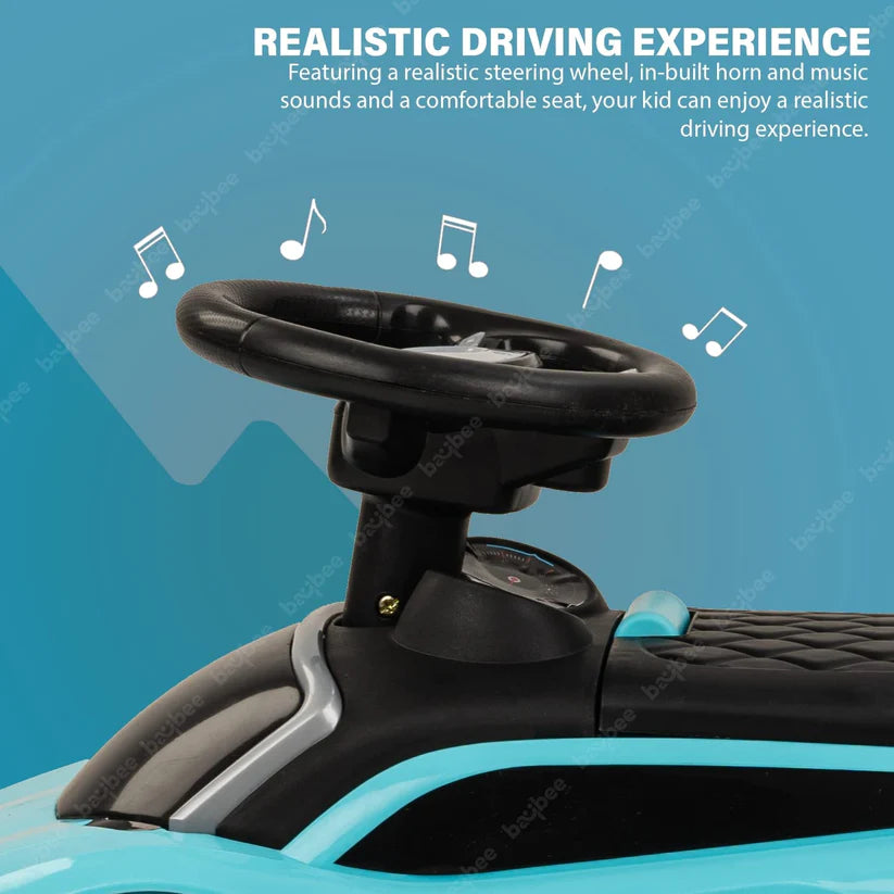 Lambo Electric Rechargeable Rideon Car I Foot Accelerator I 1 to 3 Years