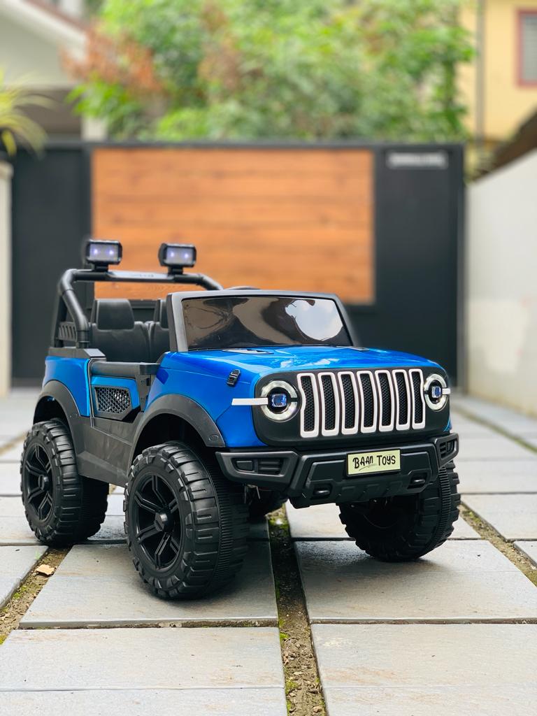 BAAN TOYS 108 Ride-On 12V Rechargeable Battery-Operated Ride On Speed Jeep For Kids